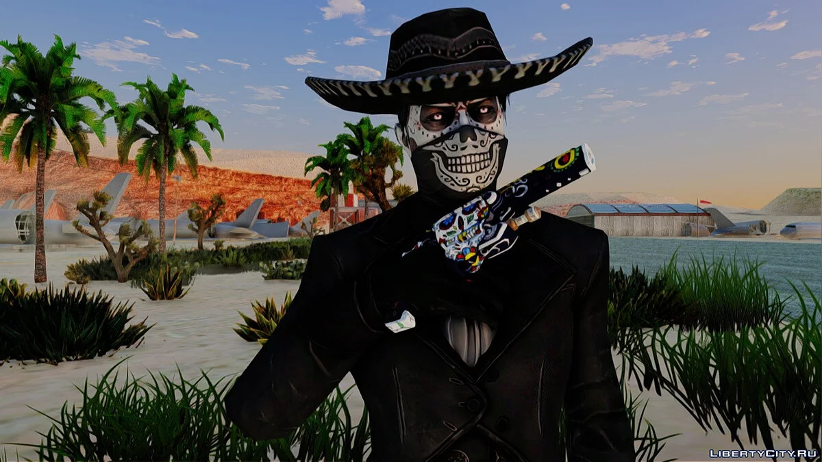 Erron Black (Evento Día de Los Muertos) / GTA San Andreas