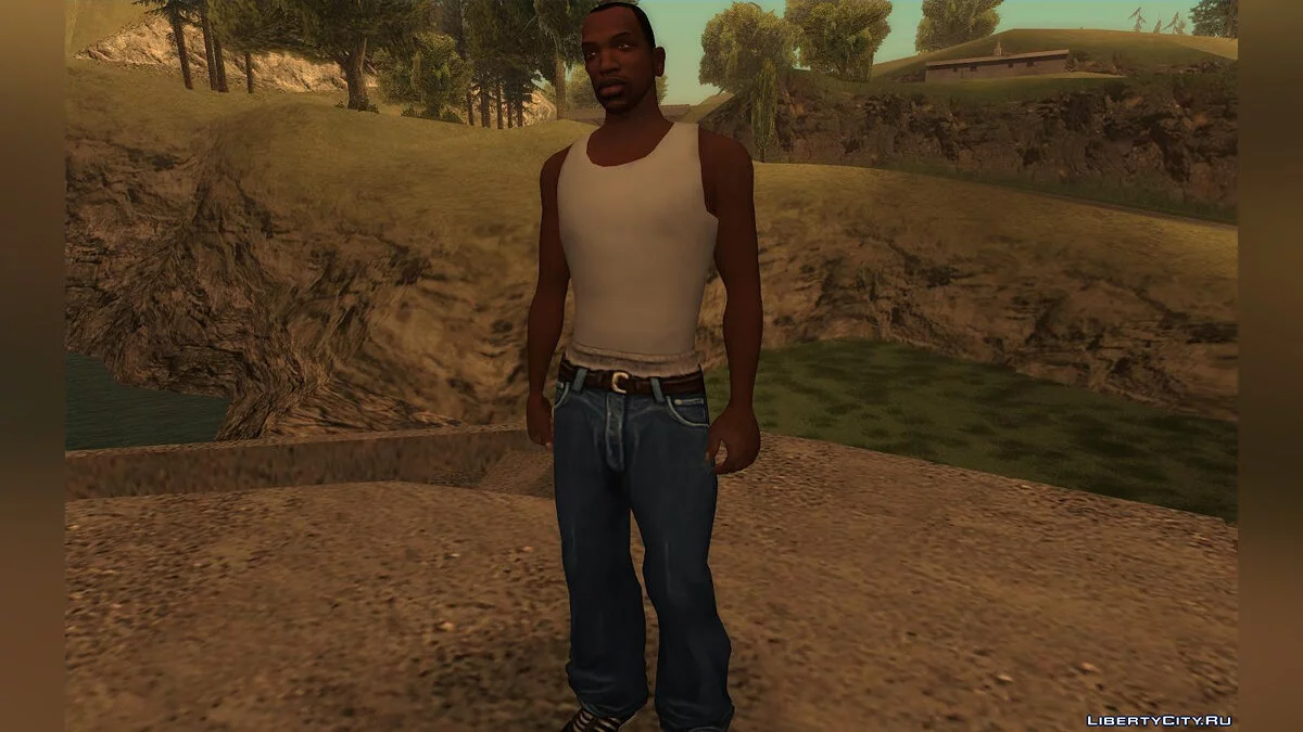 Carl Johnson dari Definitive Edition / GTA San Andreas