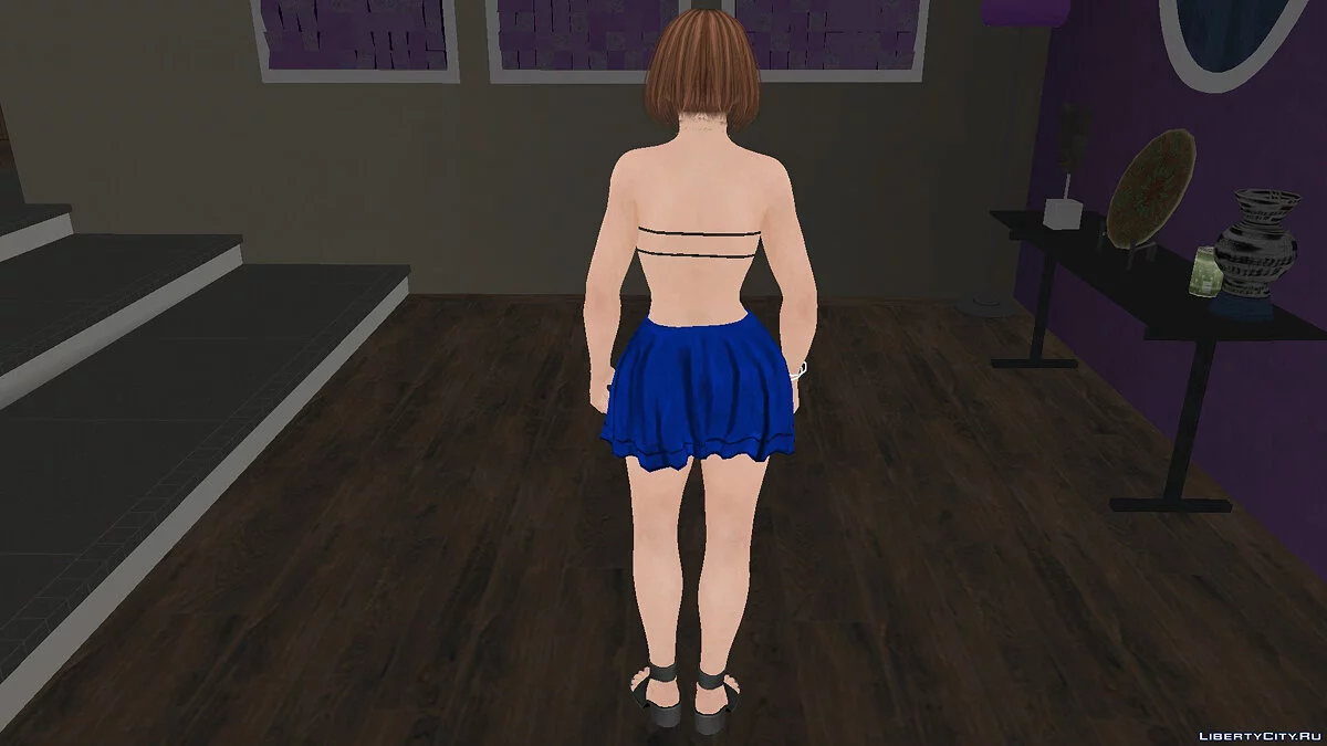 Kasumi in casual clothes v5 / GTA San Andreas