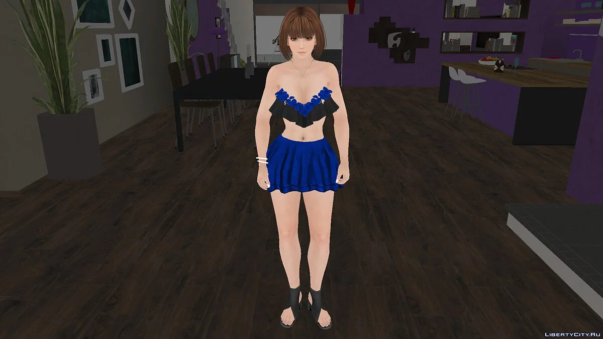Kasumi in casual clothes v5 / GTA San Andreas