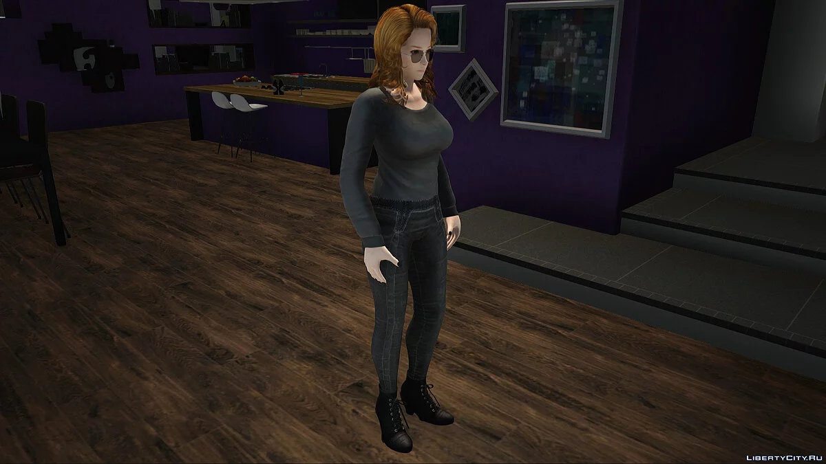 Kasumi in casual clothes / GTA San Andreas