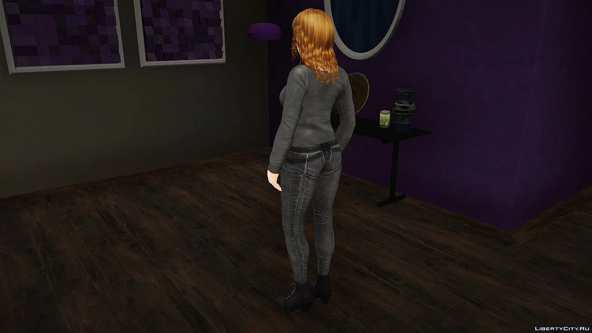 Kasumi in casual clothes / GTA San Andreas