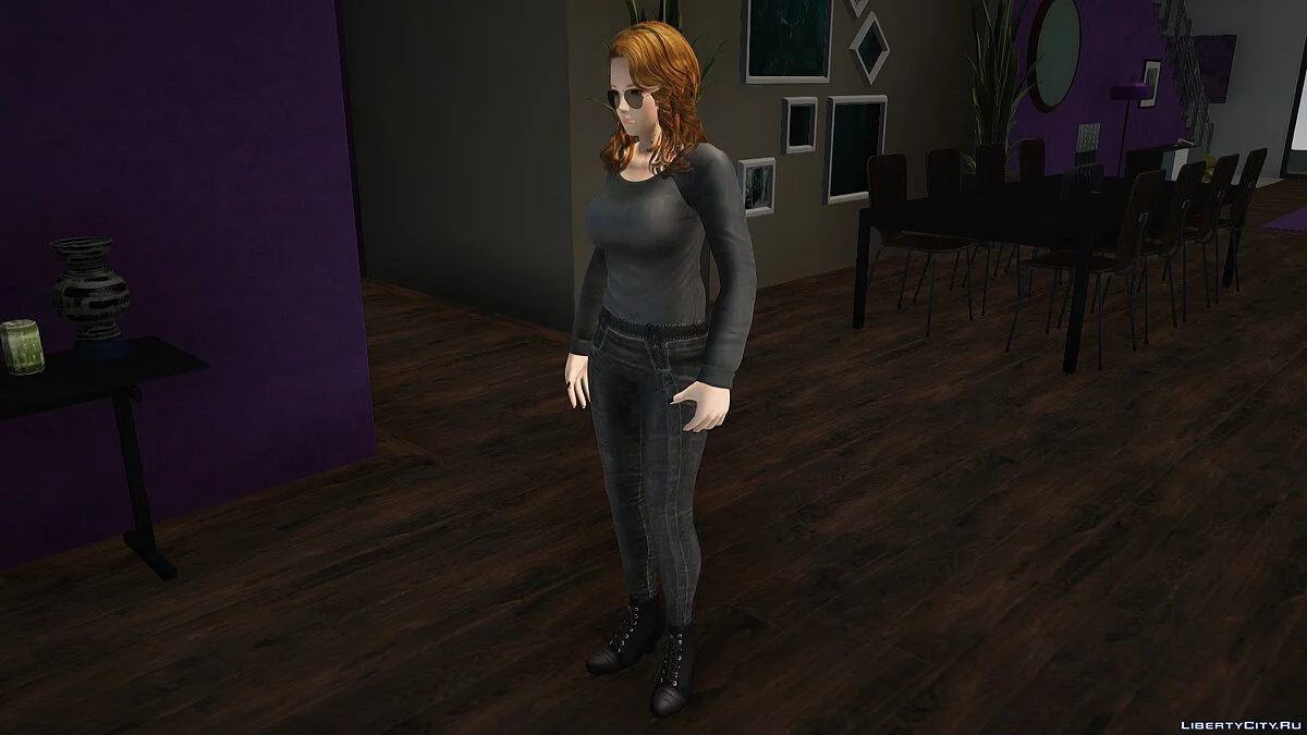 Kasumi in casual clothes / GTA San Andreas