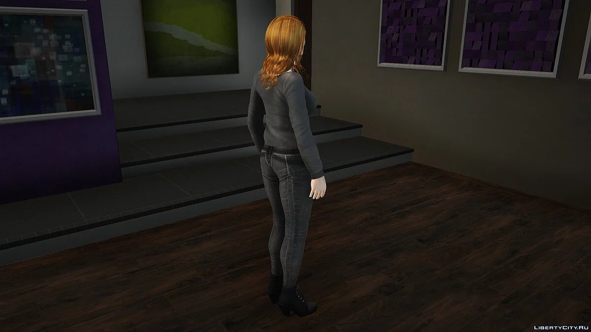 Kasumi in casual clothes / GTA San Andreas