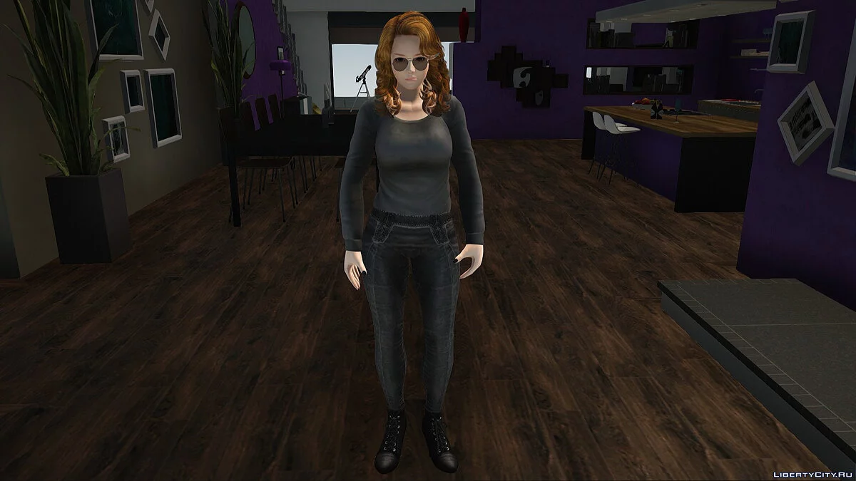 Kasumi in casual clothes / GTA San Andreas
