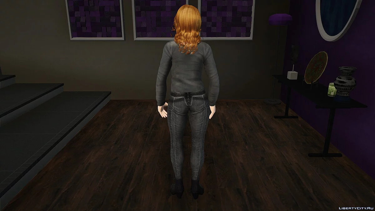 Kasumi in casual clothes / GTA San Andreas