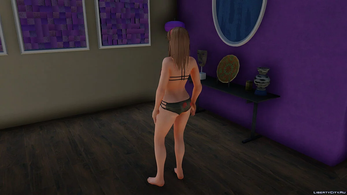 Hitomi in a bikini / GTA San Andreas
