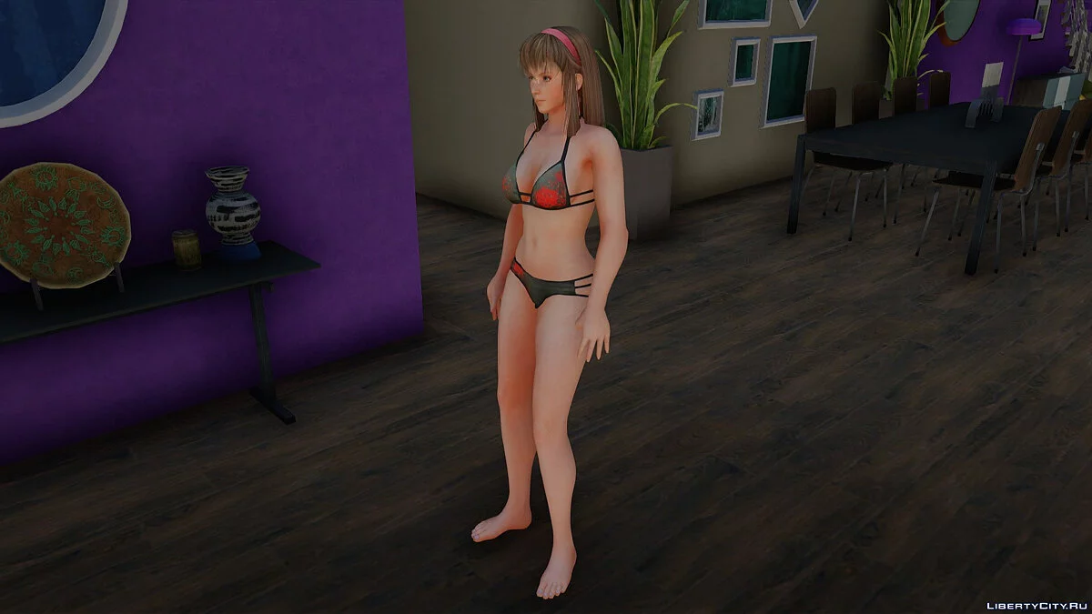 Hitomi in a bikini / GTA San Andreas