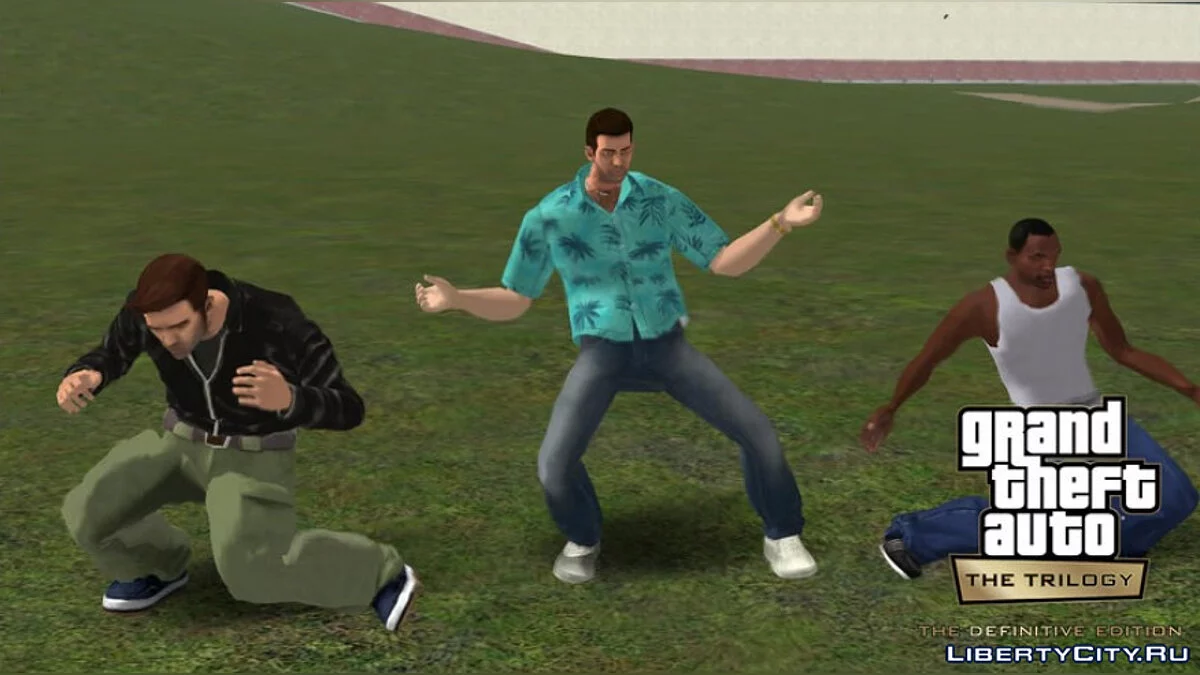 Claude dari The Definitive Edition / GTA San Andreas