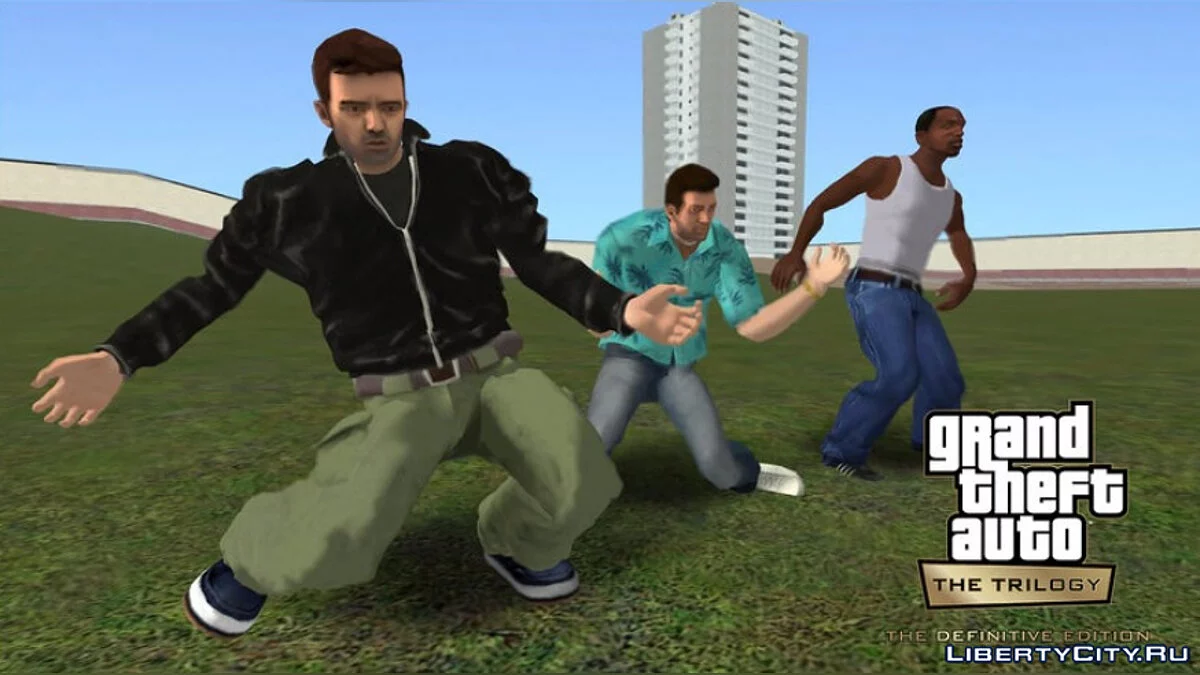 Claude dari The Definitive Edition / GTA San Andreas