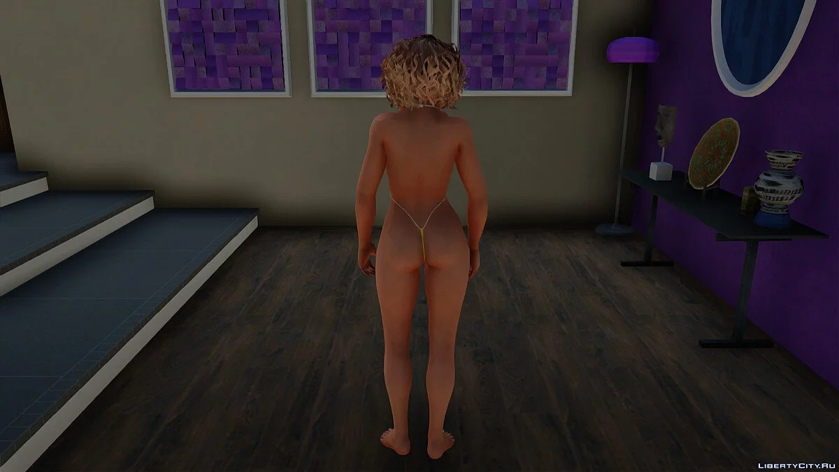 Lisa Hamilton en micro-bikini / GTA San Andreas