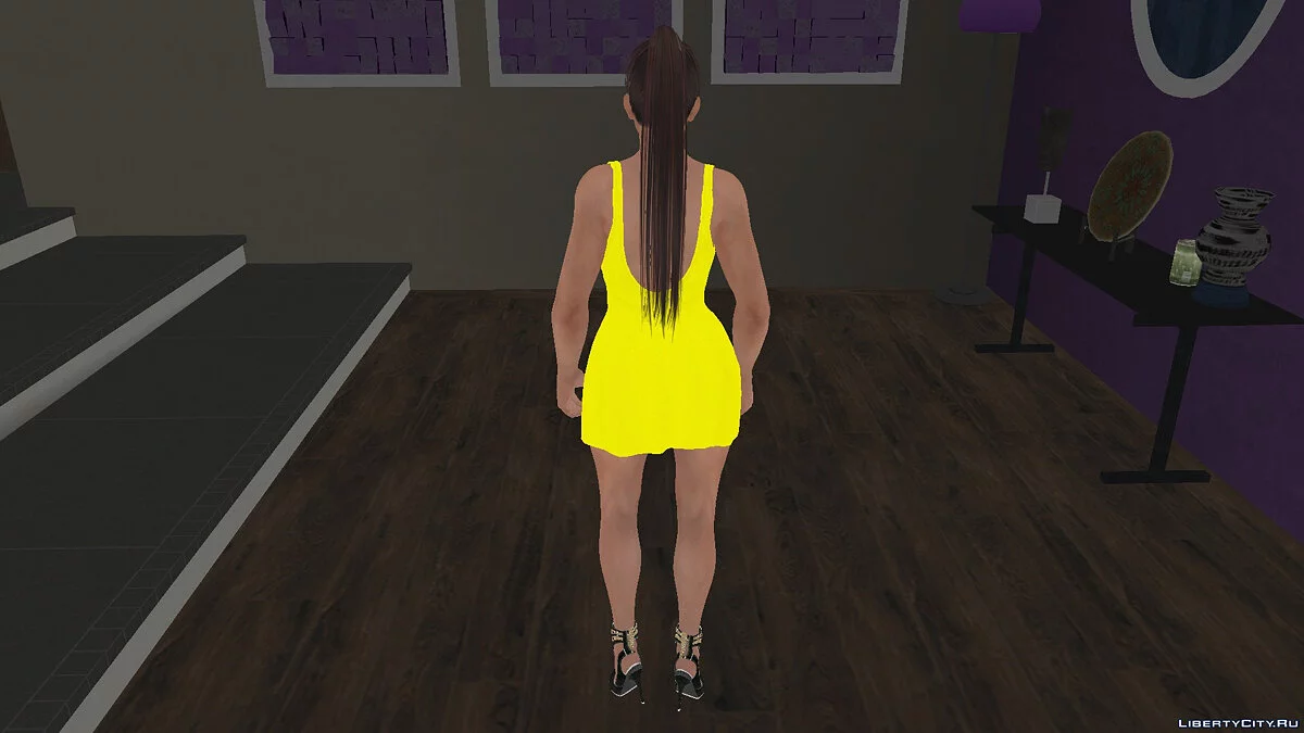 Lisa Hamilton in casual clothes v7 / GTA San Andreas