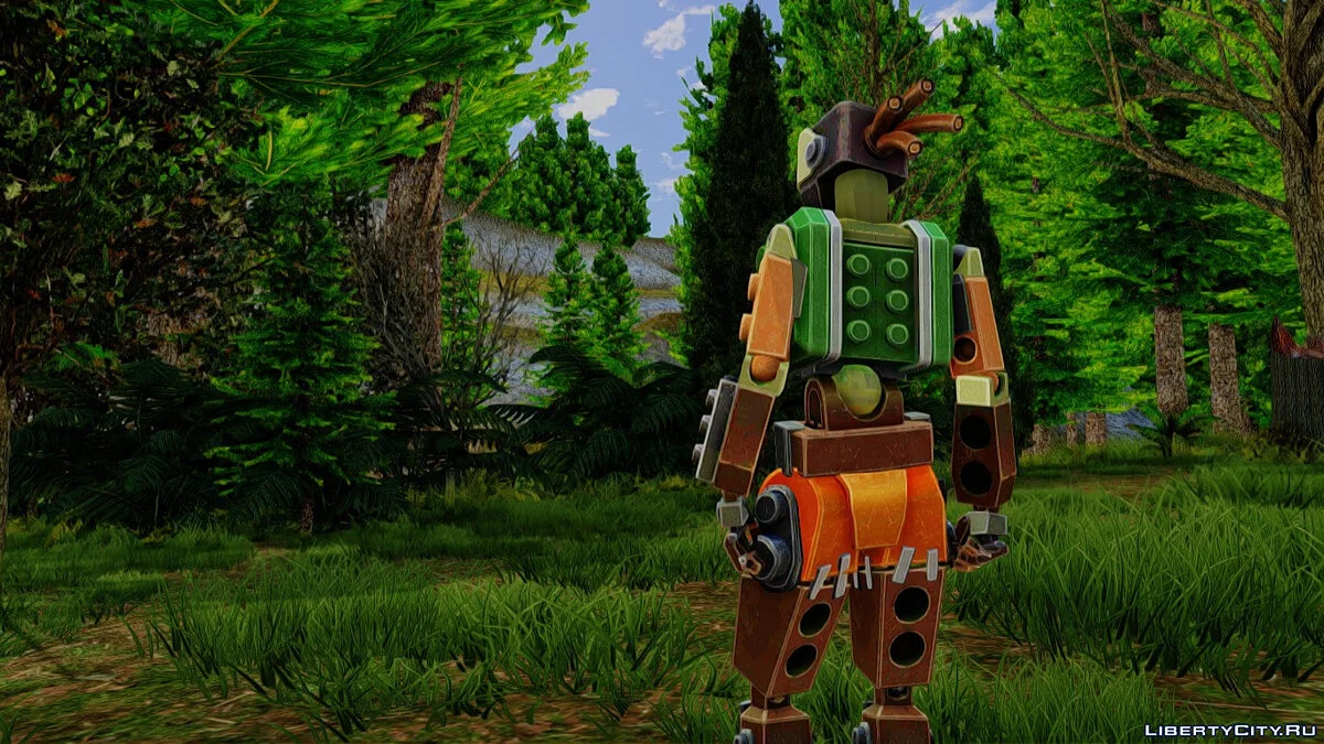 Mad Brickman aus Garena Free Fire / GTA San Andreas