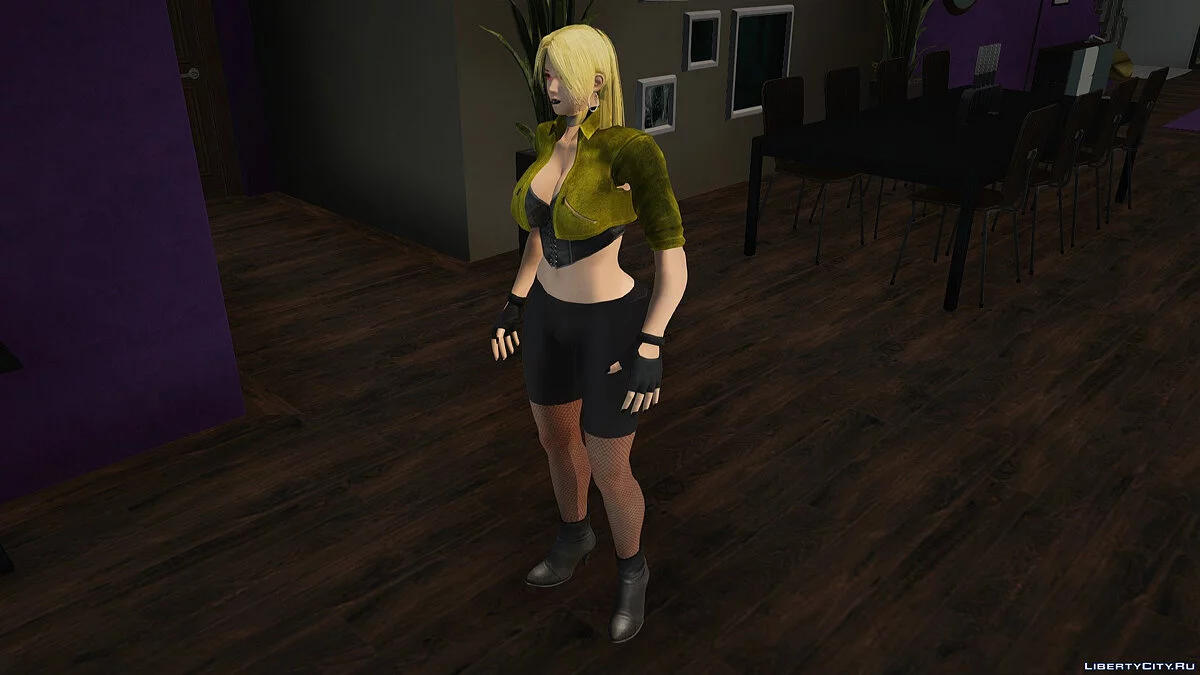 Mai Shiranui Hot Biker Girl / GTA San Andreas