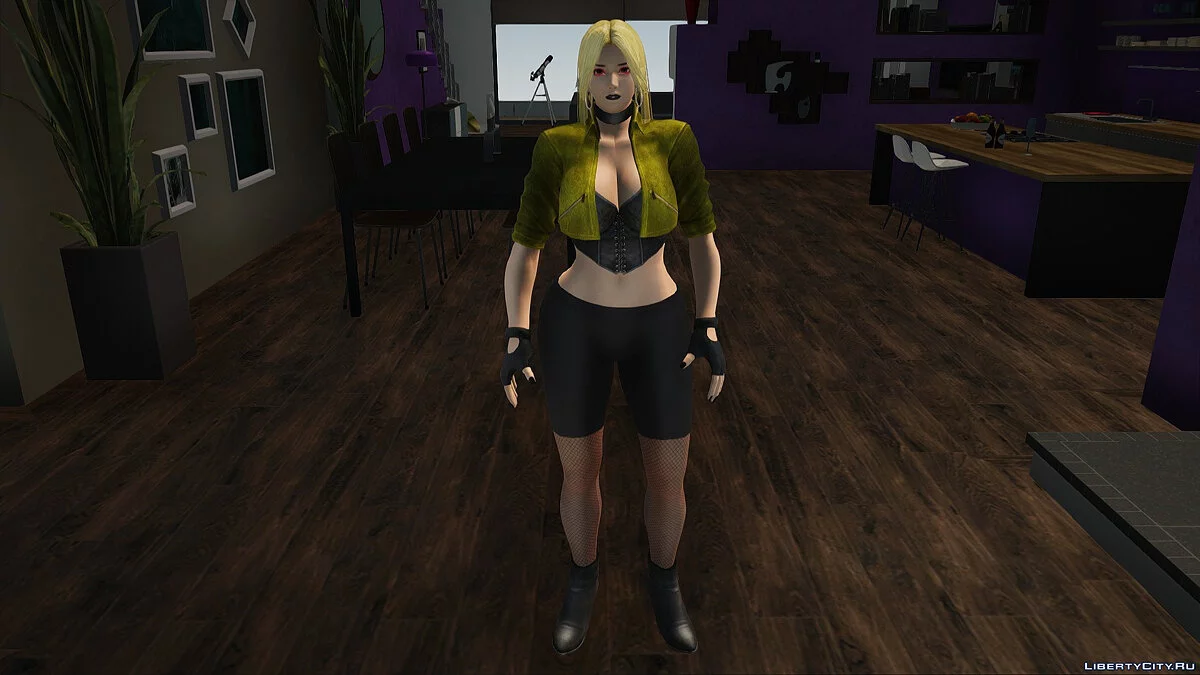 Mai Shiranui Hot Biker Girl / GTA San Andreas