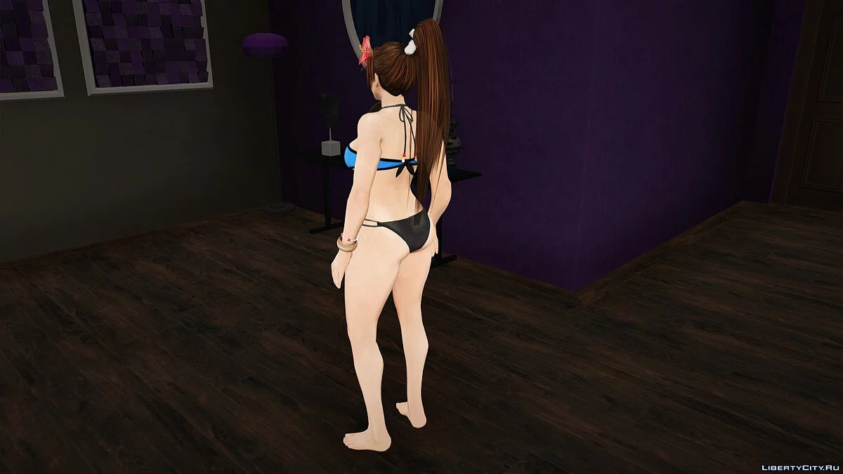 Mai Shiranui in a bikini / GTA San Andreas