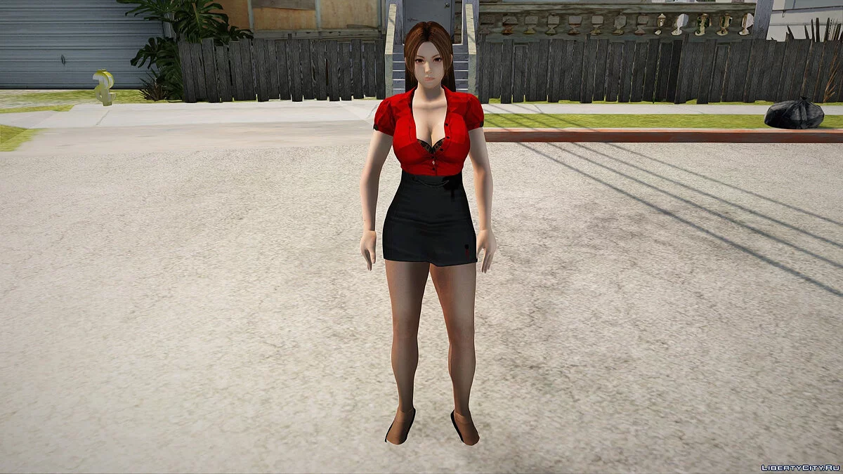 Mai Shiranui in a business suit / GTA San Andreas