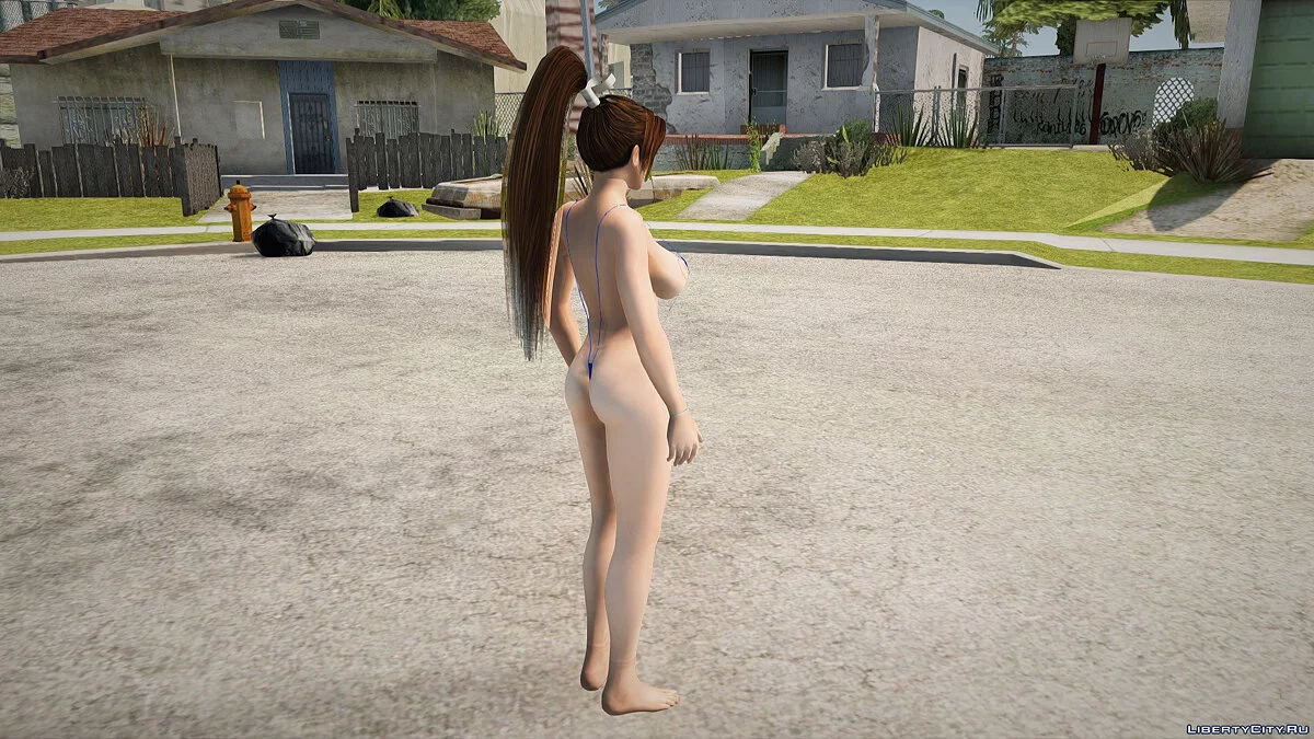 Mai Shiranui in micro-bikini / GTA San Andreas