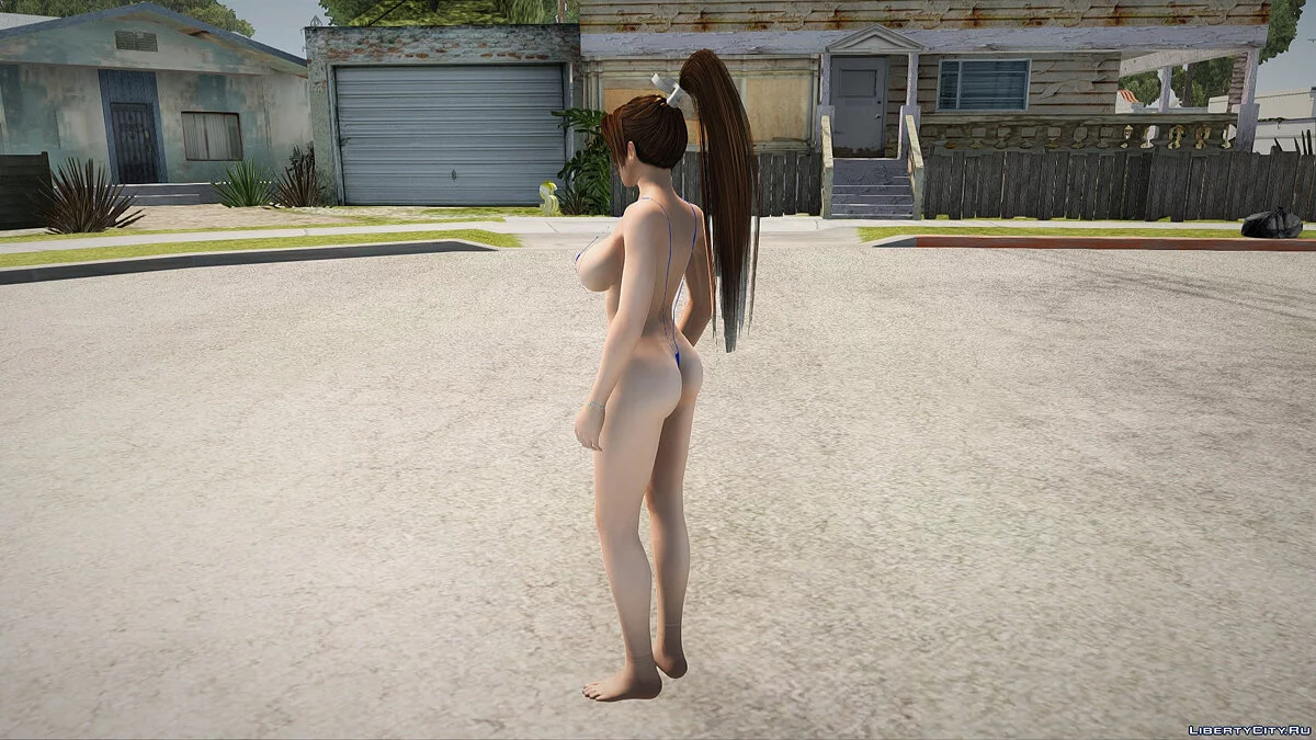Mai Shiranui in micro-bikini / GTA San Andreas