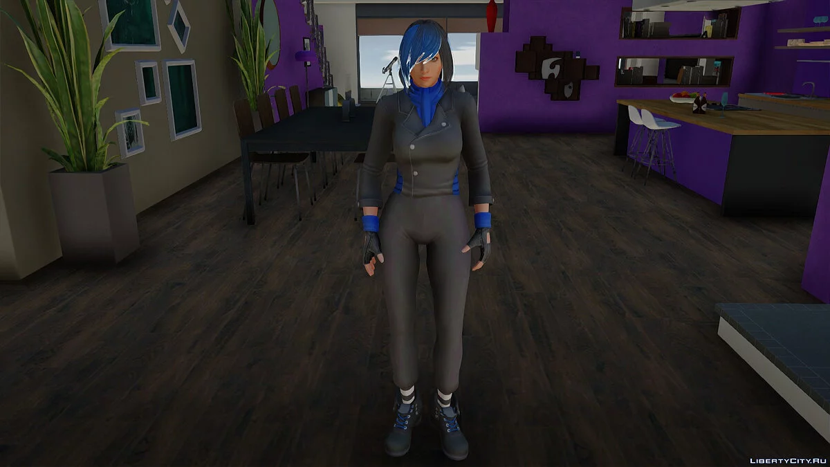 Момиджи Ninja Blue / GTA San Andreas