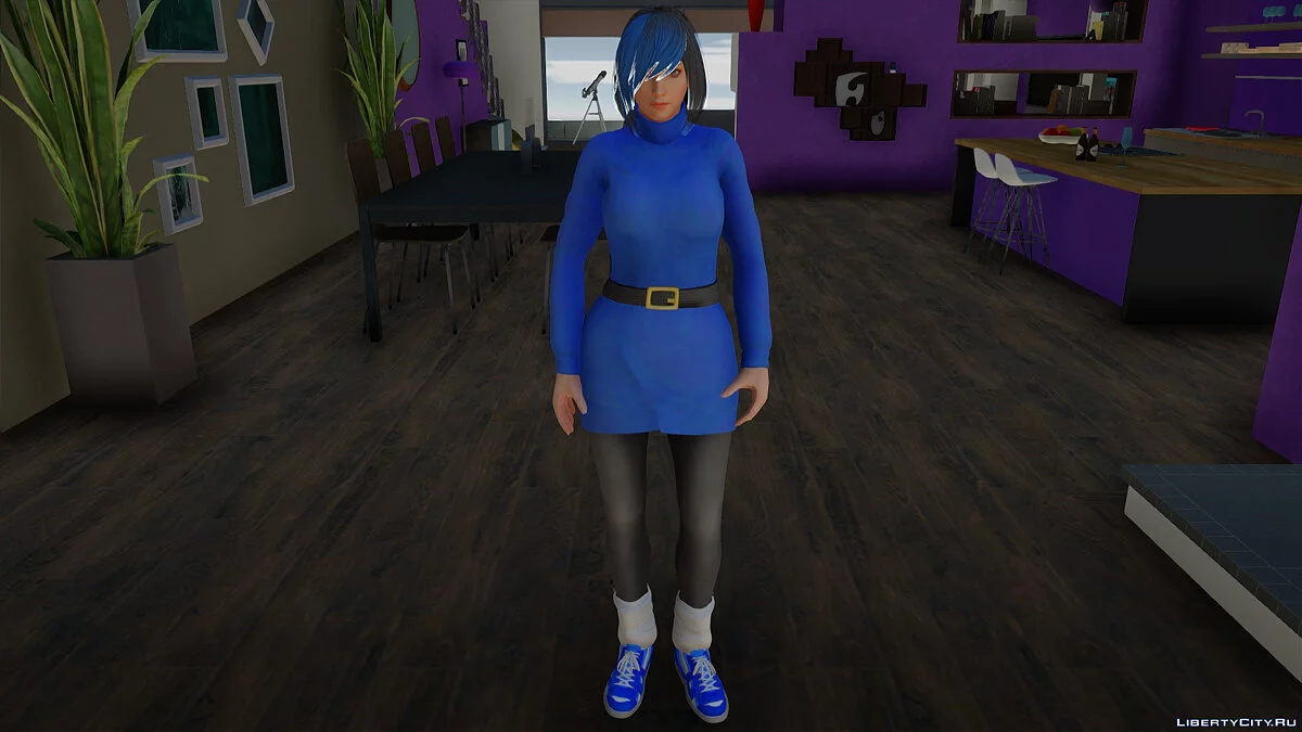 Момиджи Ninja Blue / GTA San Andreas