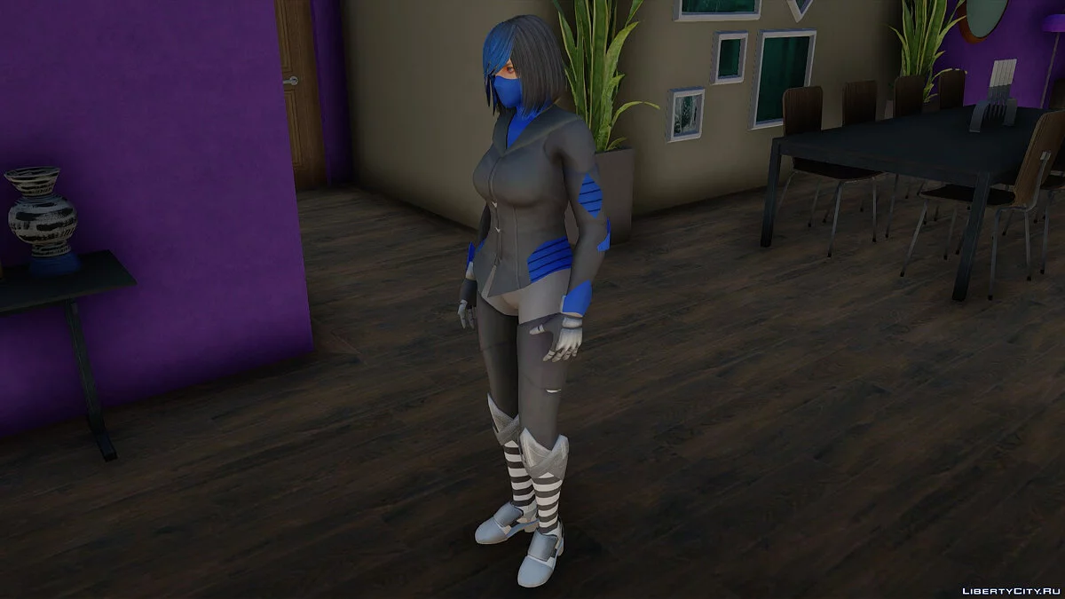 Момиджи Ninja Blue / GTA San Andreas