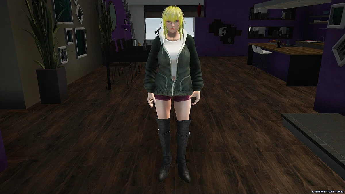 Momiji in casual clothes / GTA San Andreas