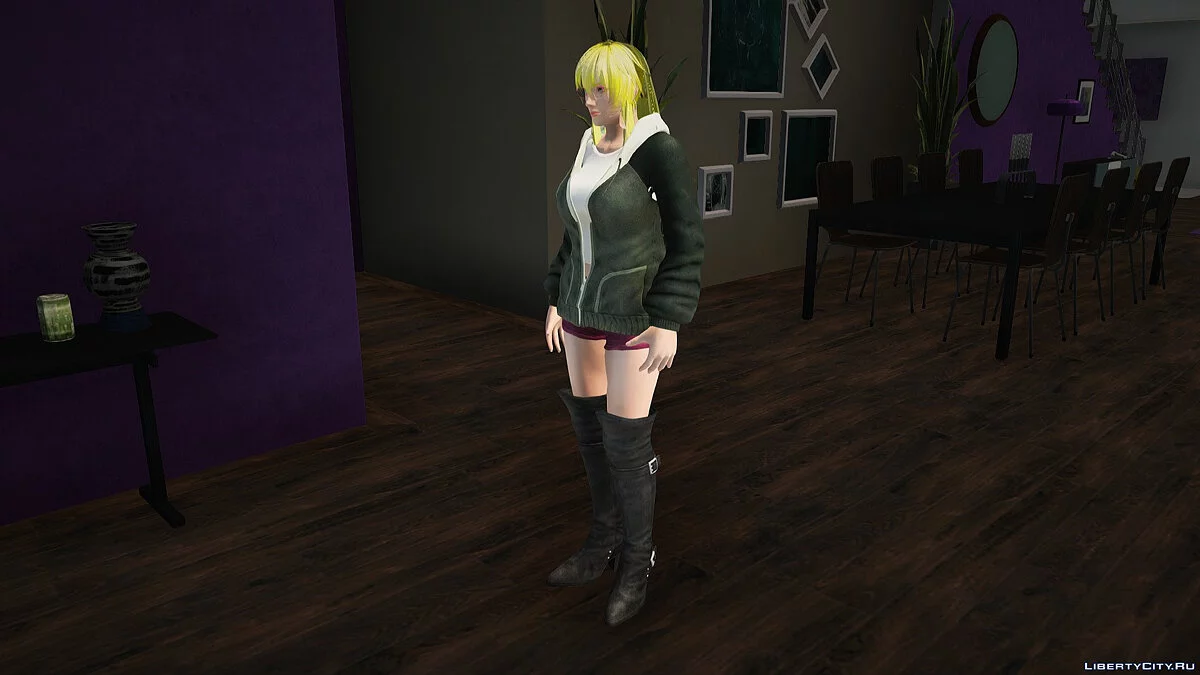 Momiji in casual clothes / GTA San Andreas