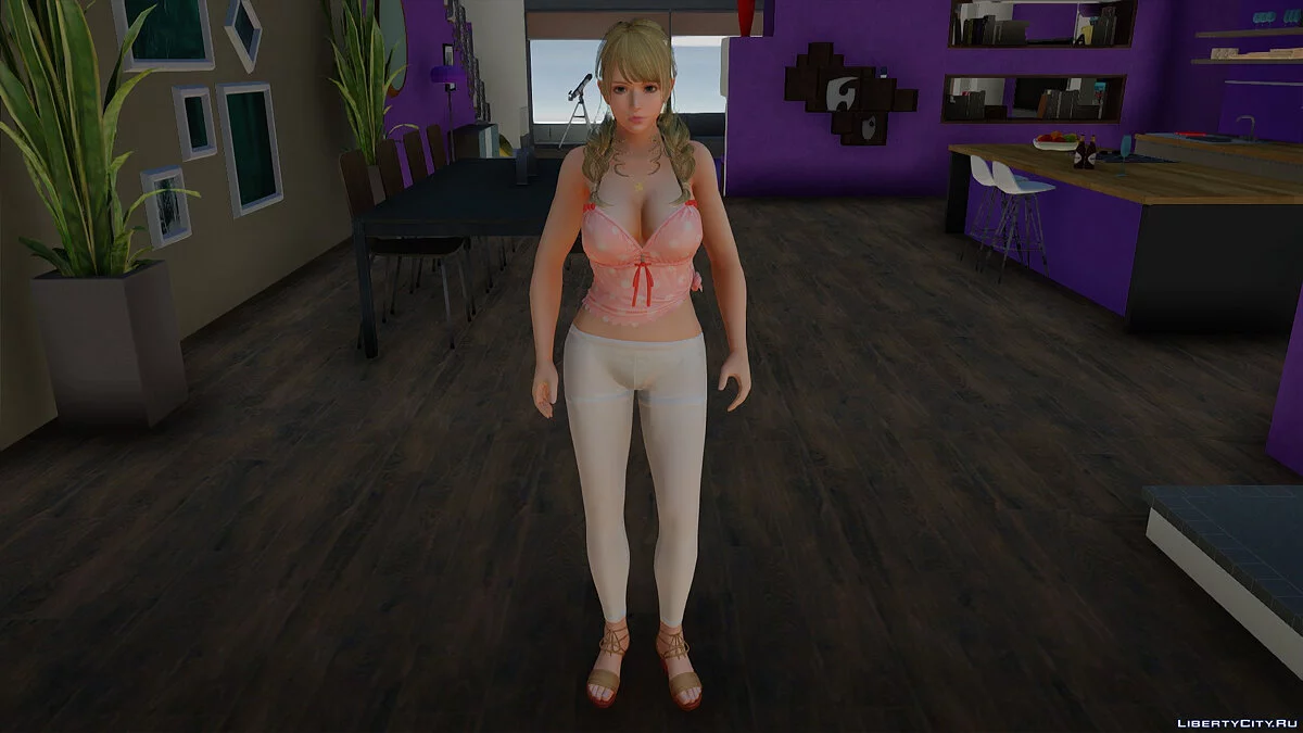 Mónica en ropa de calle / GTA San Andreas