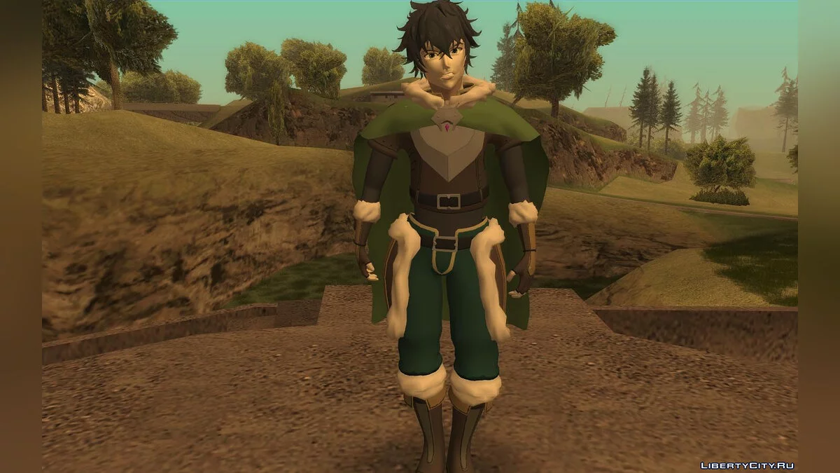 Naofumi Iwatani dari Shield Hero / GTA San Andreas