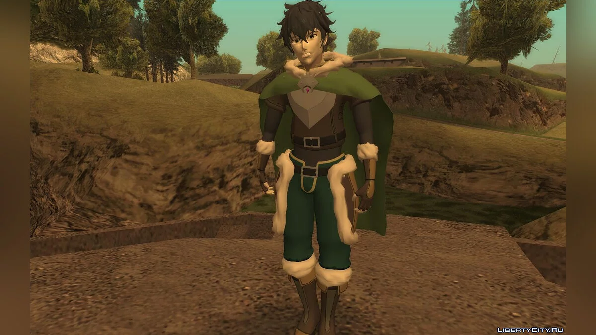 Naofumi Iwatani dari Shield Hero / GTA San Andreas