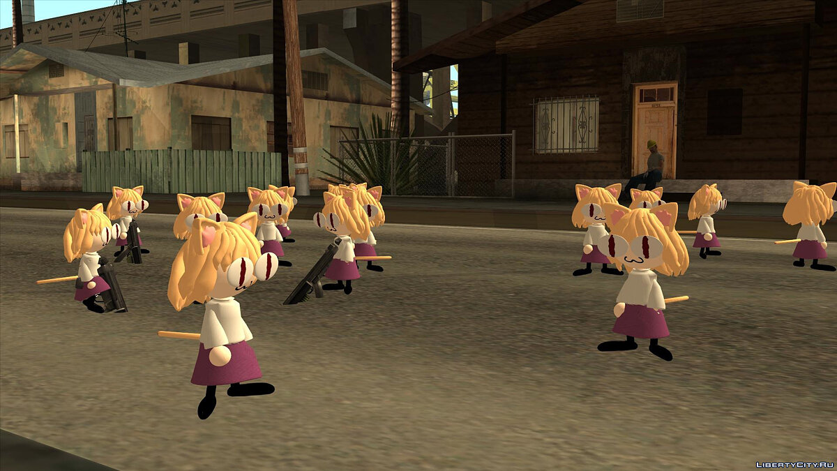 Download Neco-Arc from Tsukihime / Melty Blood for GTA San Andreas