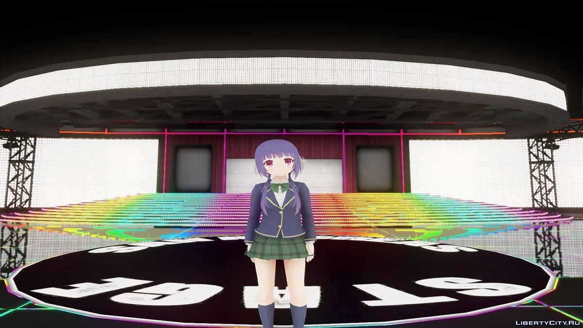 Ringo Kinoshita in school uniform / GTA San Andreas