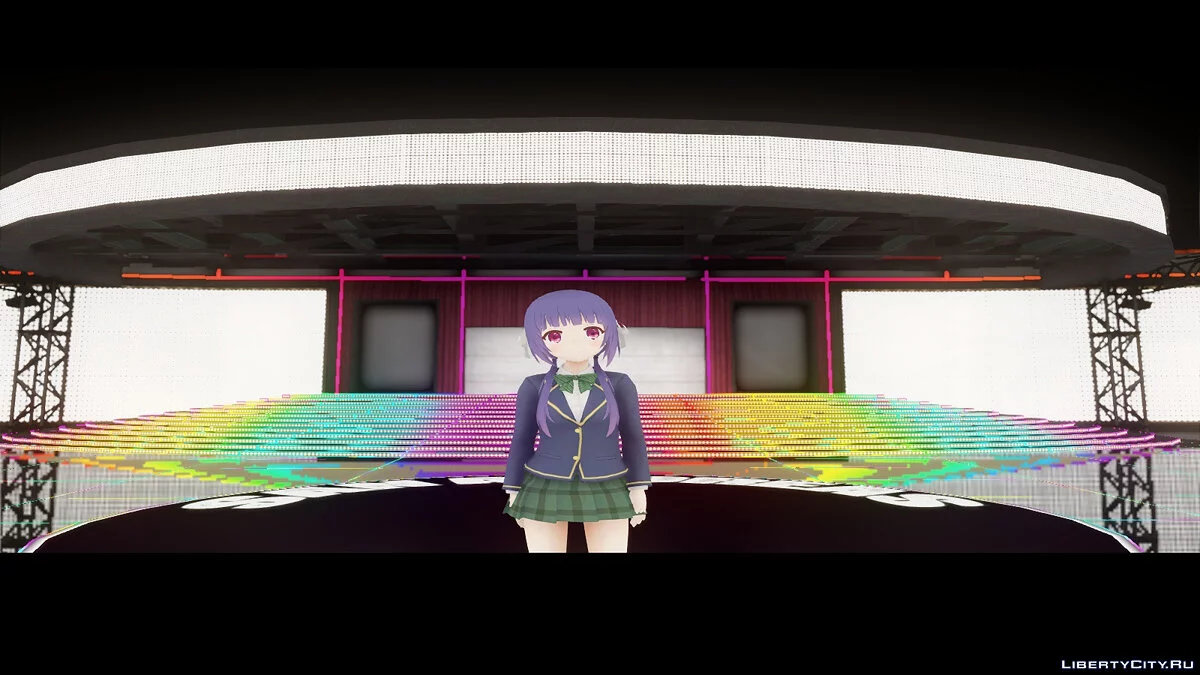 Ringo Kinoshita in school uniform / GTA San Andreas
