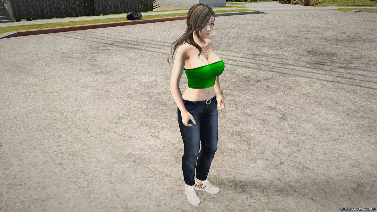 Sayuri in casual clothes / GTA San Andreas