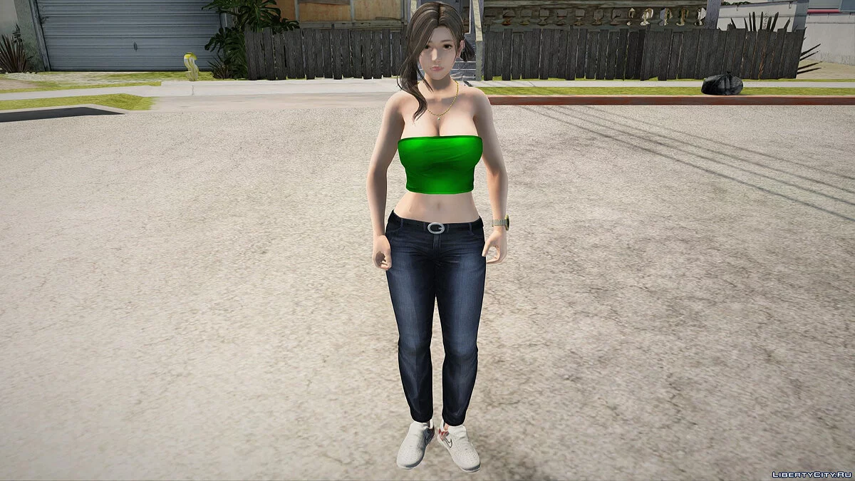 Sayuri in casual clothes / GTA San Andreas
