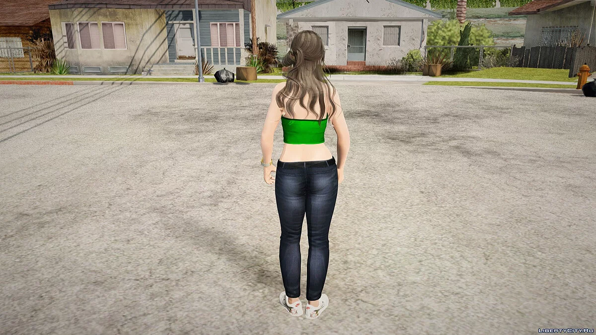 Sayuri in casual clothes / GTA San Andreas