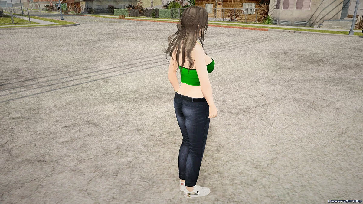 Sayuri in casual clothes / GTA San Andreas