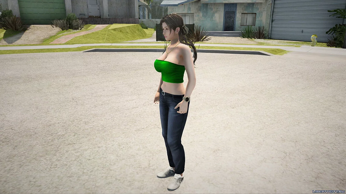 Sayuri in casual clothes / GTA San Andreas