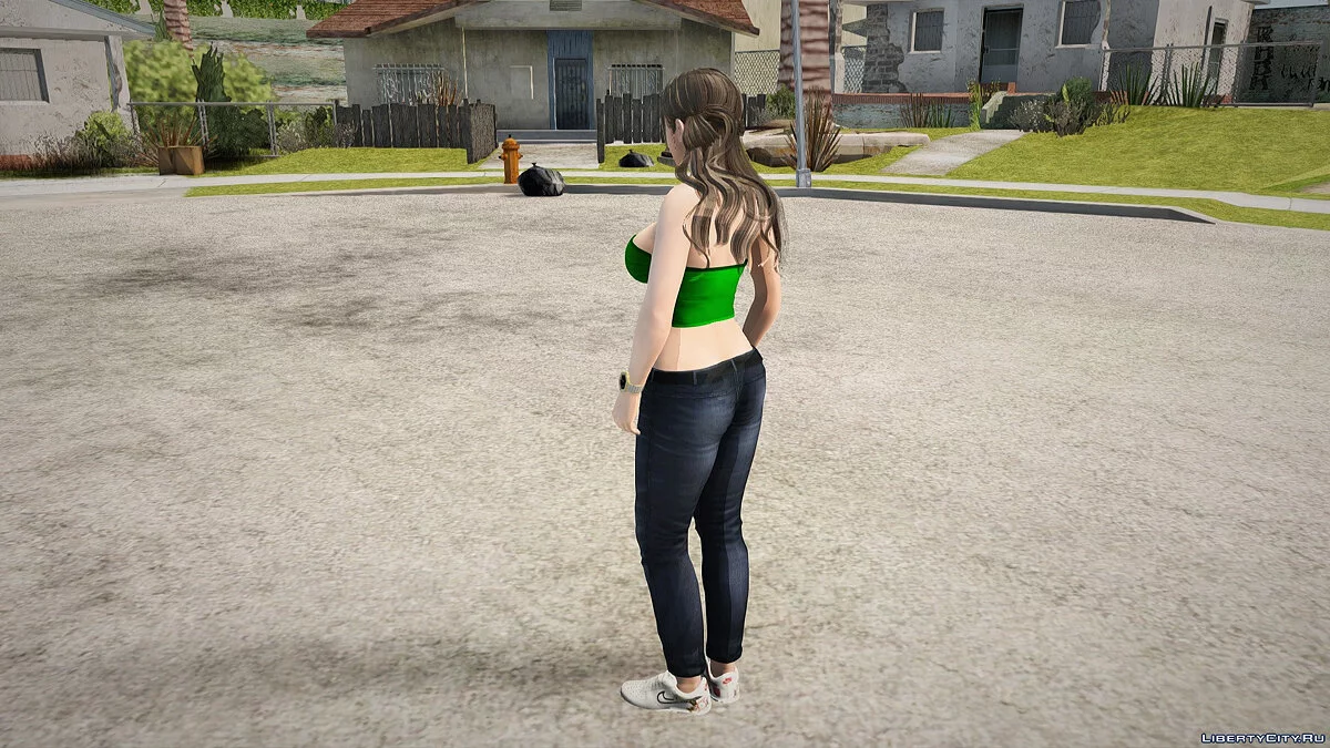Sayuri in casual clothes / GTA San Andreas