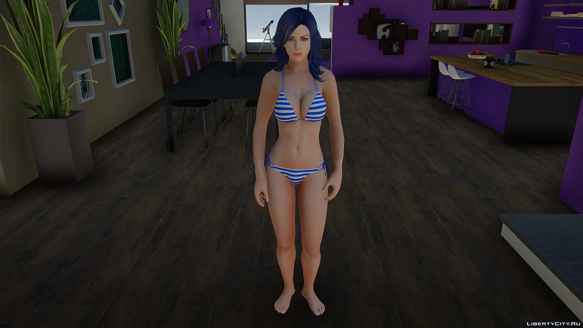 Selena Kate im Bikini aus Skyrim / GTA San Andreas