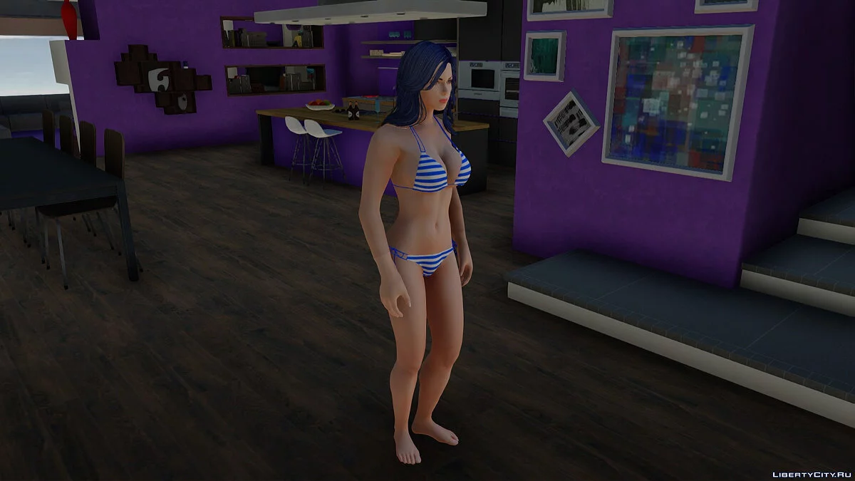 Selena Kate im Bikini aus Skyrim / GTA San Andreas