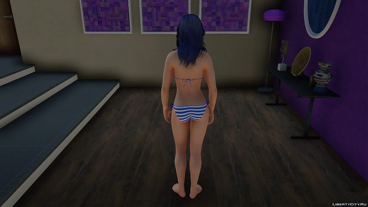 Selena Kate im Bikini aus Skyrim / GTA San Andreas