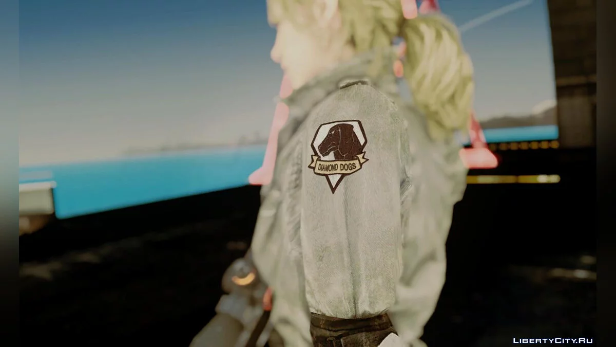 Sniper Wolf from Metal Gear Solid V: The Phantom Pain / GTA San Andreas