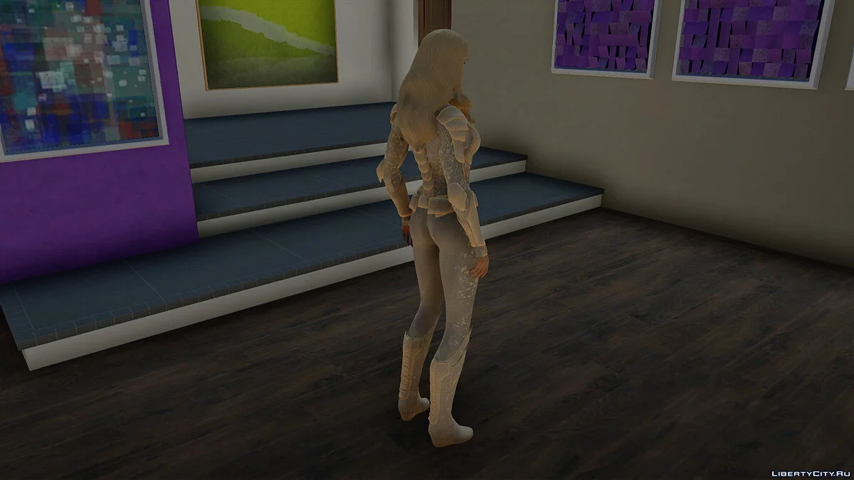 Thena from Eternals / GTA San Andreas