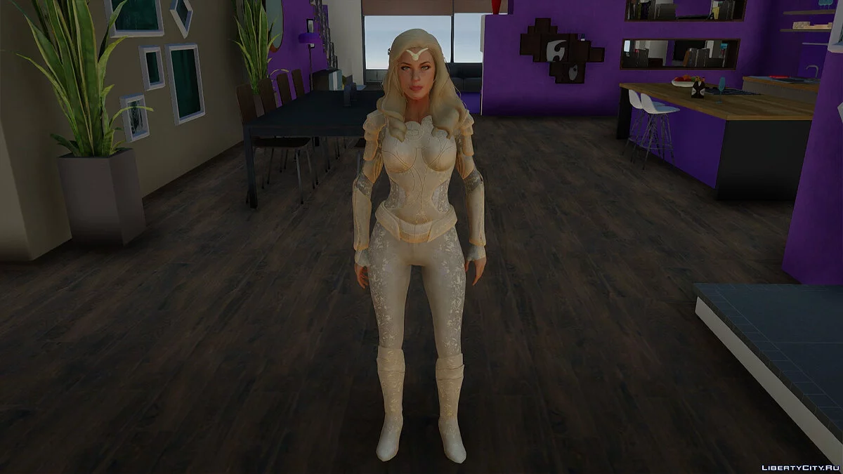 Thena from Eternals / GTA San Andreas