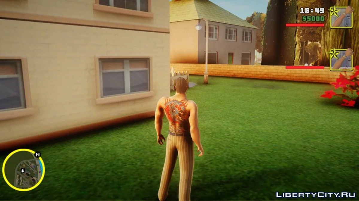 Тендо из Yakuza 7 / GTA San Andreas