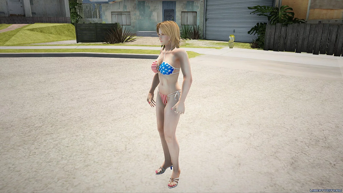 Tina Armstrong im Bikini / GTA San Andreas