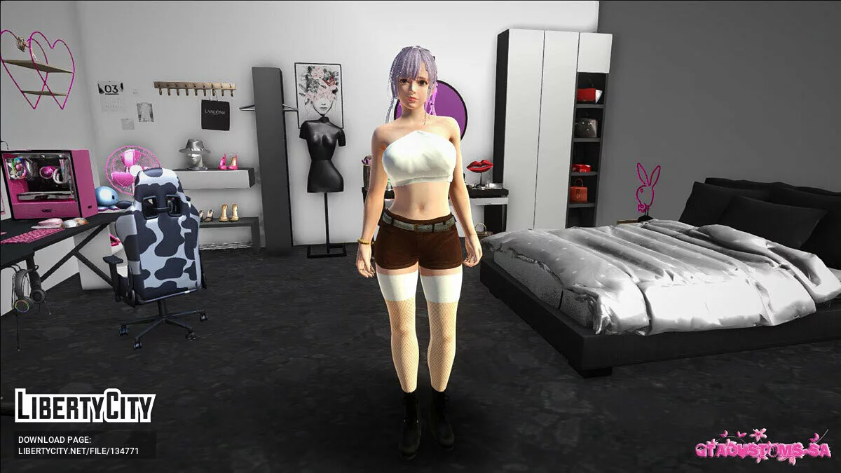 菲奥娜休闲装 / GTA San Andreas