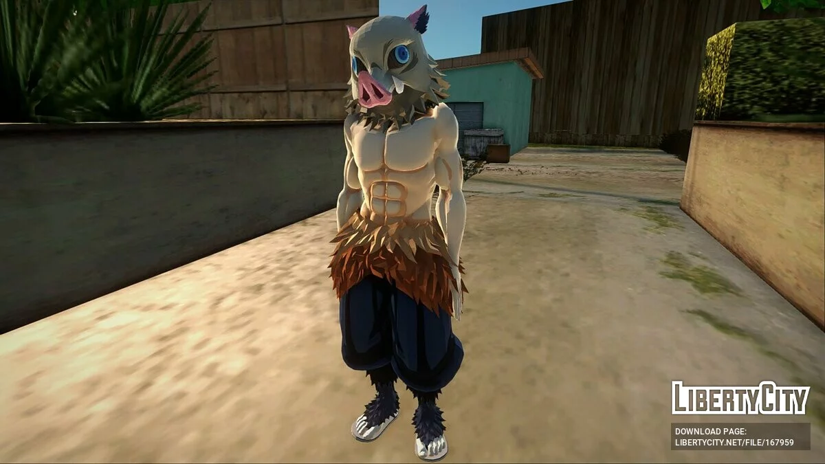 Иноске Хашибира из DS:KNY / GTA San Andreas